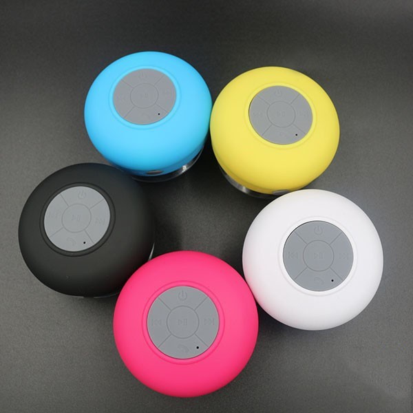 Buy 2018 Hottest BTS06 wireless mini suction shower waterproof bluetooth speaker at wholesale prices