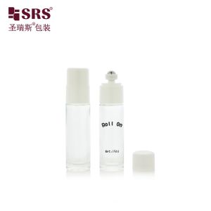 BLPB 15ml Clear Wholesale Customization Mold Glass Roll On Bottle With Switch