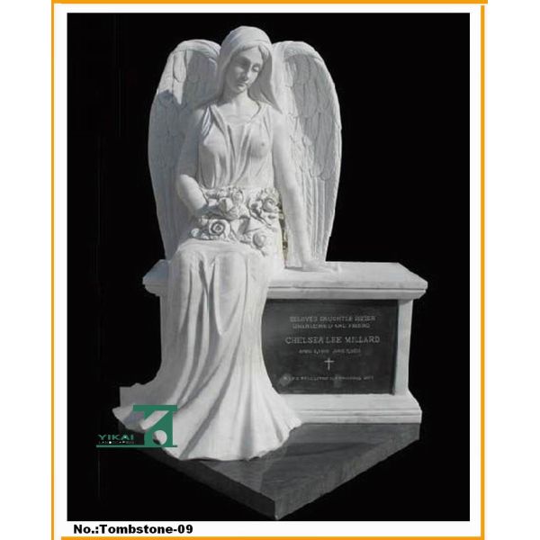 Buy Stone Tombstone Granite Gravestone Monument Memorial at wholesale prices