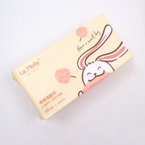 Embossed Disposable Facial Towel Environmental Friendly
