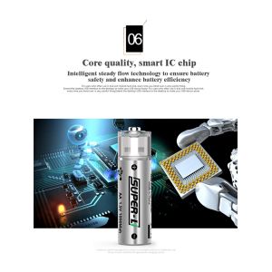 USB rechargeable lithium battery, Reusable recycling, saving more