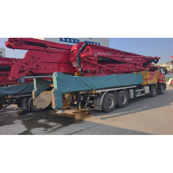 Used Sany 63m Concrete Pump Sany Chassis