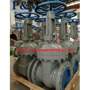 300LB WCB cast steel gate valve