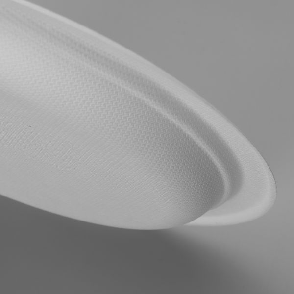 7 Inch 8g Snack Biodegradable Sugarcane Bagasse Plates