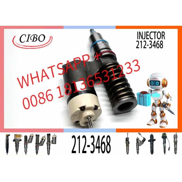 Diesel Engine Fuel Injector Excavator Accessories Diesel Motor Parts 2123468 212-3468 for C-12 C12 SBF21