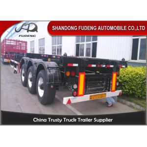 45ft Chassis Container Trailer Three Axles Skeletal Semi Trailer Truck First