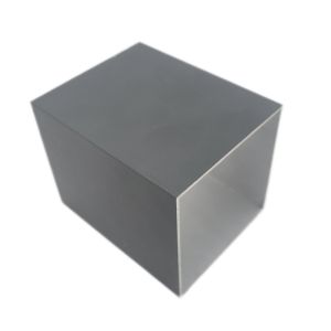 Square Section Aluminium Tube Profiles Electrophoretic Coating