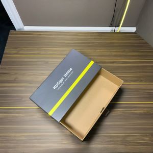 Recyclable Cardboard Drawer Box Coated Paper Gift Box With Ribbon For Perfume