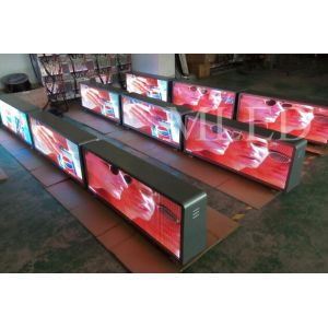 Outdoor SMD Taxi LED Display , waterproof advertising on taxis