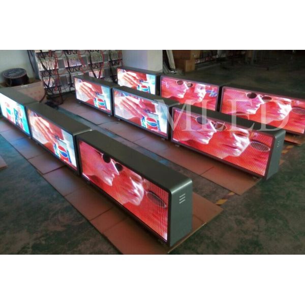 Buy Outdoor SMD Taxi LED Display , waterproof advertising on taxis at wholesale prices