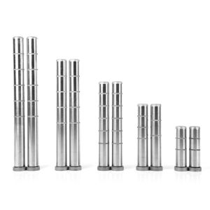 Flat &Shouldered Ejector Pins For Injection Mould With Ejector Sleeve Punch And