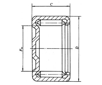 Cheap bearings HK2820 Needle roller bearings HK2820 28*35*20