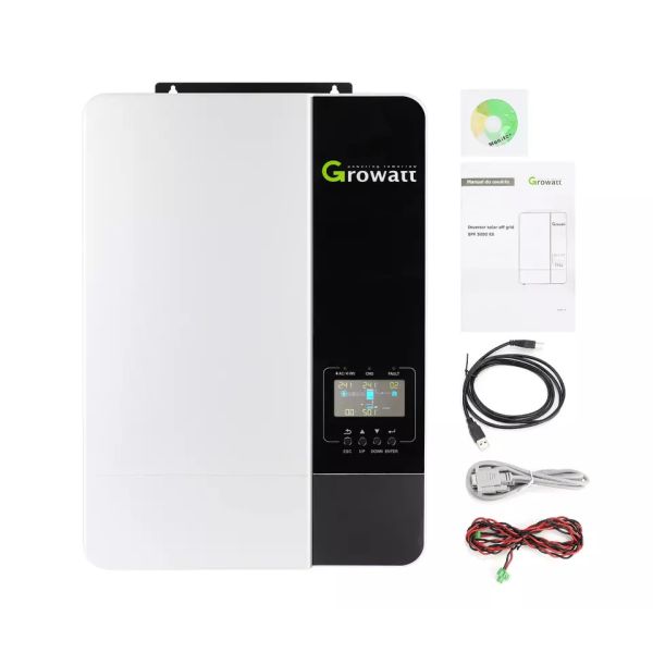 Growatt inverter 48v SPF 3500ES 5000ES off grid 3.5kw 5kw solar inverter with or
