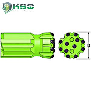 T51 Tungsten Carbide Retractable Drill Bit Spherical Buttons