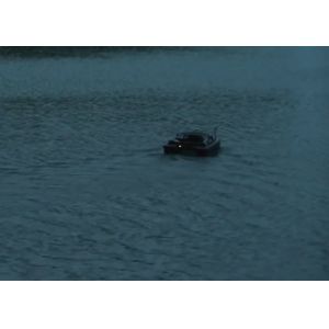 Catamaran autopilot bait boat DEVC-300 black ABS plastict Material