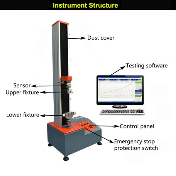 Mini Tensile Testing Machine | ASTM Standard for Small Specimens | Digital Material Strength Tester