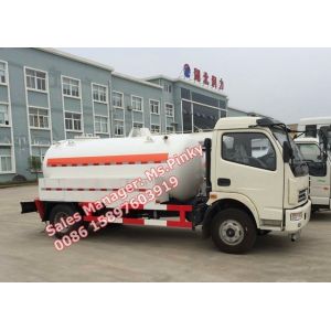 5000Liters to 5500Liters Propane Delivery Trucks Dongfeng Dolika DFAC Propane