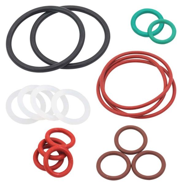 Standard High Precision O Shape Silicone Rubber Seals Water Resistant Nonstandard