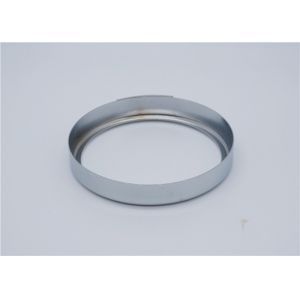 Metal Pressure Gauge Fittings , Silver Pressure Regulator Cover Rings