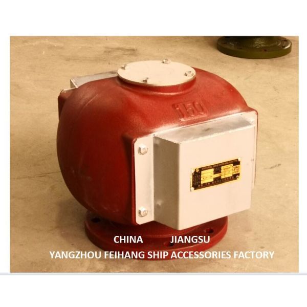 F.O. Service Tank Air Pipe Head Model:DS150HT CB/T3594-1994 Side Cover Stainless