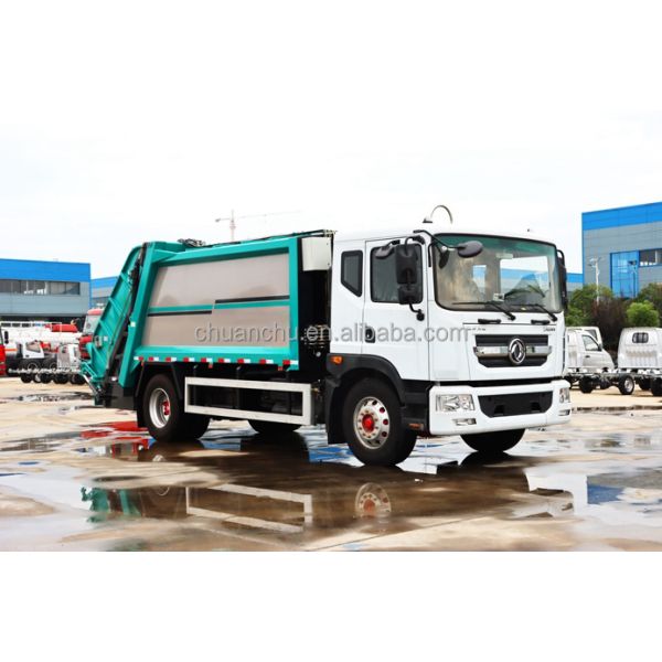 Refuse Transfer Vehicle Cleaning Vehicle Small Waste Compression Vehicle A Variety of Models of Compressed Garbage Trucks