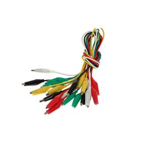 Metal Crocodile Clips Electrical Alligator Clips With Lead Wire