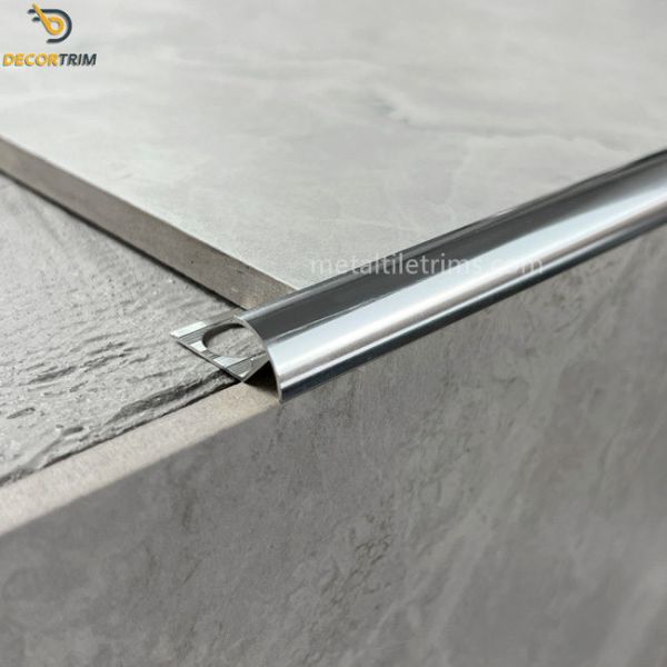 Buy Tile Edge Trim Jolly 2.5m Metal Tile Trims Aluminum Alloy Inside Corner at wholesale prices