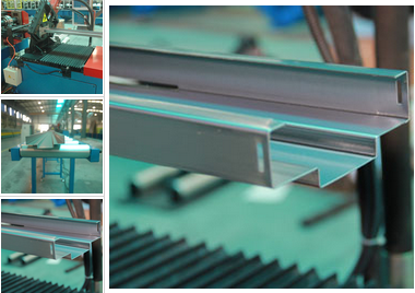 Door Frames Roll Forming Machine Galvanized Steel Sheet Rolling Forming Machine