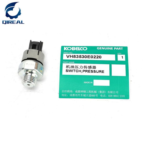 SK200-8 Excavator Electrical Parts Oil Pressure Sensor VH83530E0220