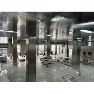 ISO Certified 304 0.5mm Stainless Steel Cleanroom Sandwich Panels For Food