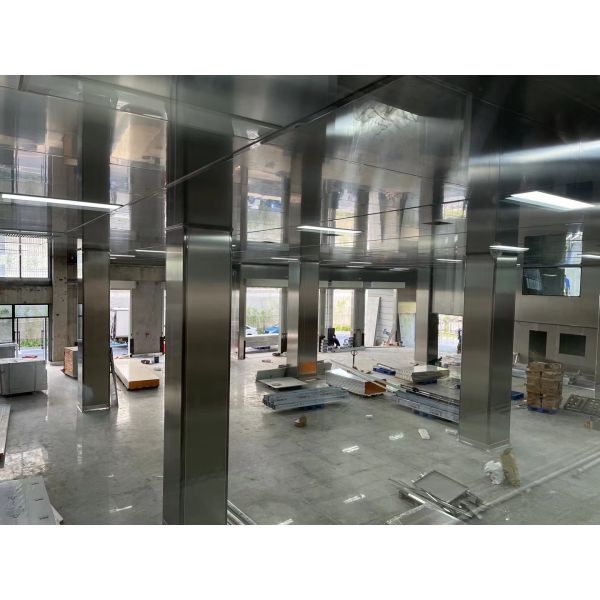 ISO Certified 304 0.5mm Stainless Steel Cleanroom Sandwich Panels For Food