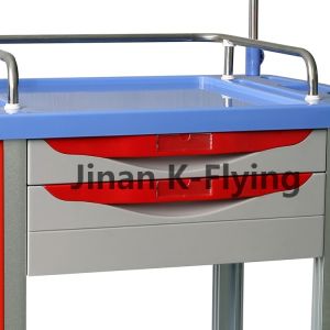 ABS Plastic Treatment Hospital Delivery Medical Trolley Cart