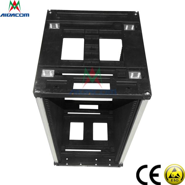 Adjustable Plastic Top Base 320*355*563mm ESD Magazine Rack