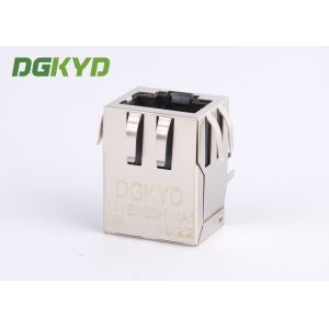 POE RJ45 Connector with internal isolationTransformer 100base-TX 8P8C OEM / ODM