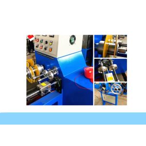 50Hz Coiling And Packing Machine , Lever Type Wire Rewinding Machine