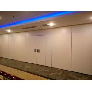 Fireproof Commercial Melamine Office Sliding Partition Walls Environmental