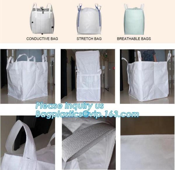 PP Woven Big Bulk Cement Packaging Rice Jumbo Bag Sack,PP jumbo bag/ big bag/ton bag for sand, building material, chemic