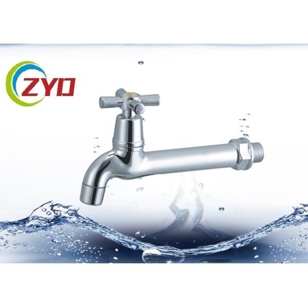 Buy Mental / Plastic Bibcock Taps Chrome Plated Surface -20℃ - 120℃ Work Temperature at wholesale prices