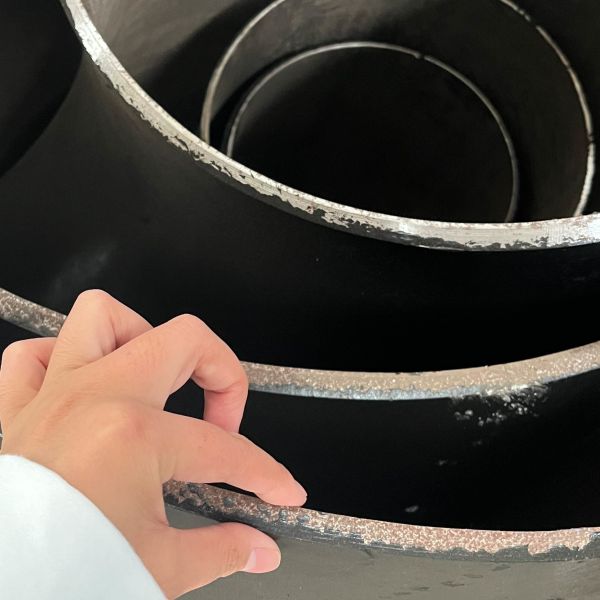 Buy Galvanized WPB Cs Elbow Pipe Fittings With Butt Weld Connection at wholesale prices