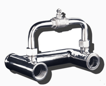 ANSI-Compliant Stainless Steel Combination Shower and Eyewash Station