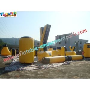 High Quality 23pcs Inflatable Paintball Bunkers Sets With Customized Logo
