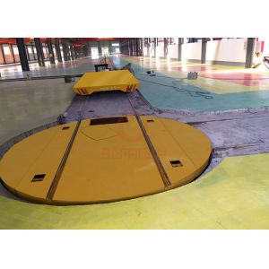 Automated Turnplate Material Handling Solutions Q235 Material Customized Color