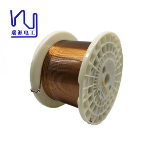 Quality AIW/SB 0.2mmx4.0mm Hot Wind Bondable Enameled Flat Copper Wire Rectangular Wire for sale