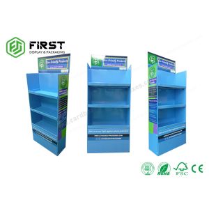Cardboard POP Floor Displays Advertising Retail Store Foldable Carton
