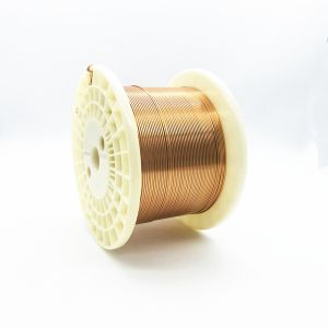 Quality Polyurethane 2uew Flat Copper Wire High Temerature for sale