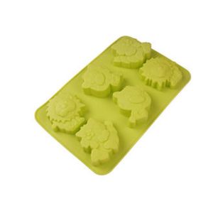 Quality fashion animal shape silicone cake moulds with high temperature resistant for sale