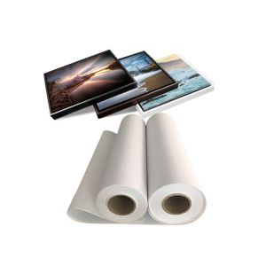 Aqueous Matte Waterproof 360gsm Cotton Canvas Roll Inkjet Art Printing