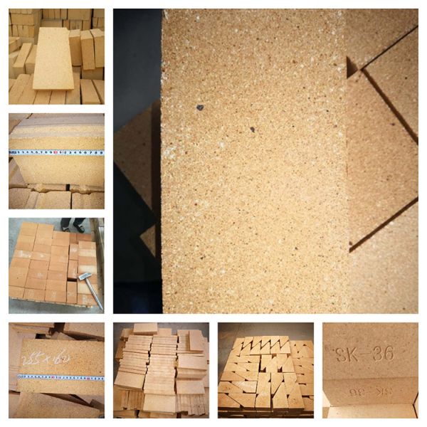 Rongsheng Best Price Refractory Fireclay High Performance Low Porosity Fireclay Bricks For Glass Kiln