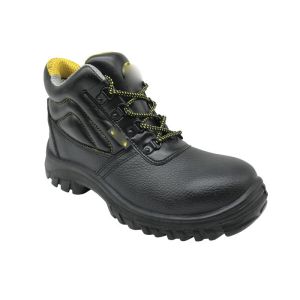 Smooth Surface Firefighter Safety Shoes , Electrical Safety Shoes OEM ODM