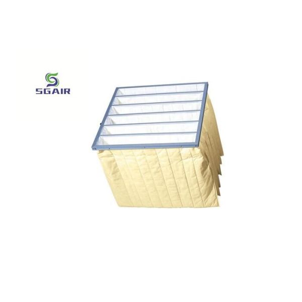 Buy Reusable Six Bags F9 Bag Filter , 0.1 Micron Air Filter For Air Condition System at wholesale prices